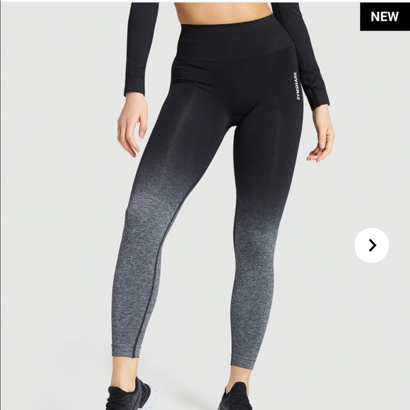 SOLD GYMSHARK ADAPT OMBRE SEAMLESS LEGGINGS - Picture 1 of 5